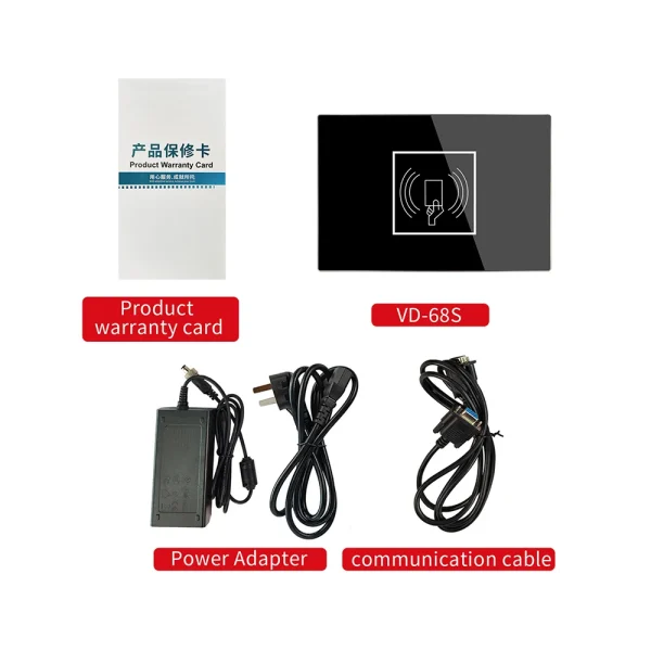 fixed-rfid-reader-near-field Fixed RFID Reader installed on industrial cabinet