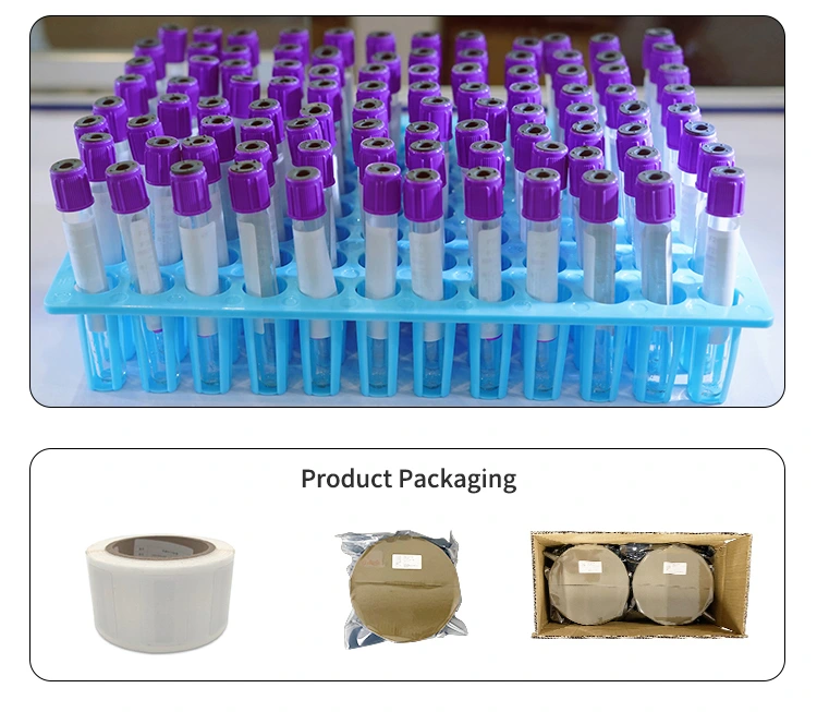 RFID Anti-Liquid Test Tube Labels 4 PET-based RFID tag for medical inventory