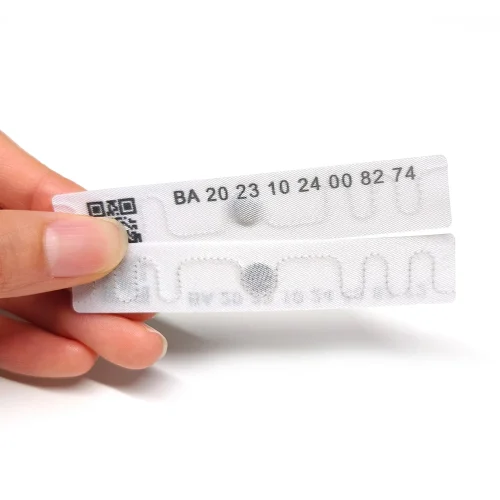 Rear view of RFID Laundry Tags
