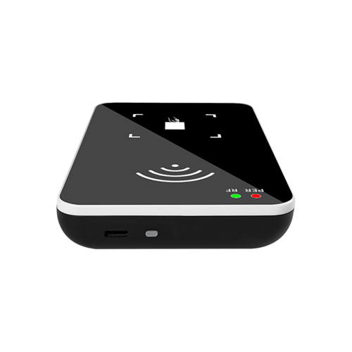 What Operating Systems Are Supported by USB RFID Readers? 3 Side view of USB desktop RFID reader