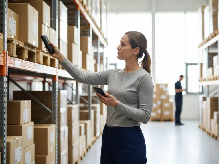 What Are the Typical Use Cases for Portable RFID Readers? 1 Worker scanning warehouse inventory with a Portable RFID Reader